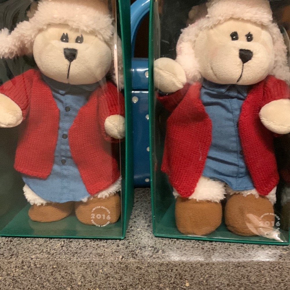 Starbucks Barista holiday girl bears